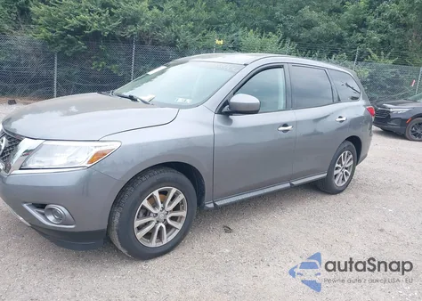 2015 Nissan Pathfinder S из США, поврежденный, VIN 5N1AR2MM0FC628906